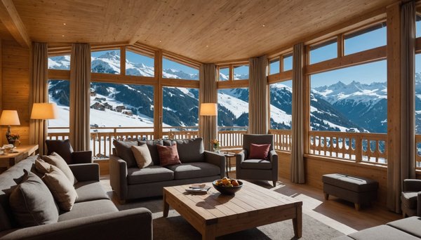 Hôtel à méribel : luxe, ski et bien-être au mont vallon